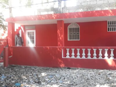 Maison de 2 chambres à louer à Thor 14, commune de Carrefour, Haiti (Phone # 416-884 3836)