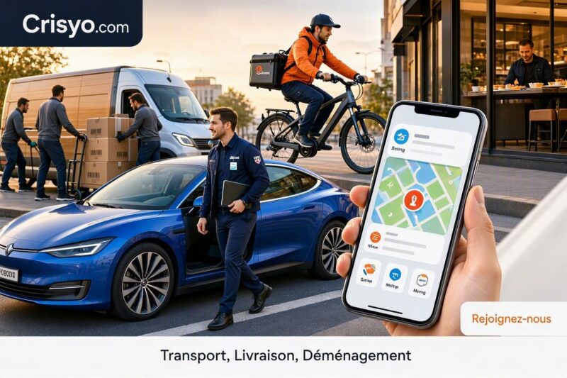 🚗 Devenez chauffeur Crisyo dès maintenant.
